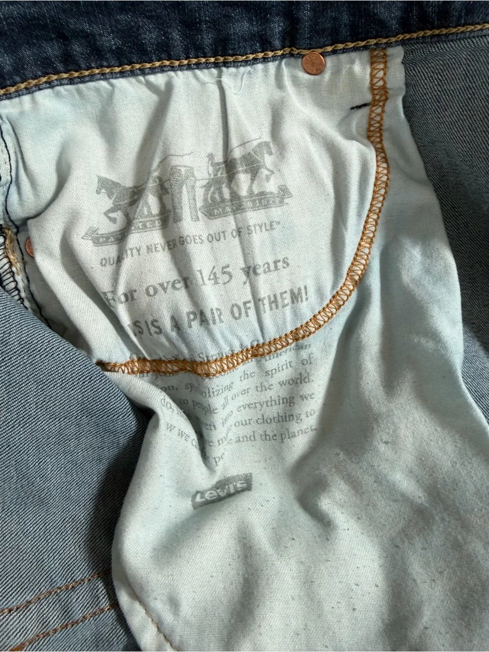 Levi's 514 Straight‎ Fit Men's Jeans W42 L30 Medium Wash Denim